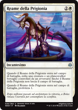 Reame della Prigionia  La Guerra della Scintilla 26-Wizard of the Cost- nuvolosofumetti.