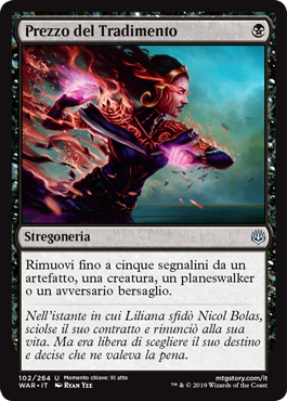 Prezzo del Tradimento  La Guerra della Scintilla 102-Wizard of the Cost- nuvolosofumetti.