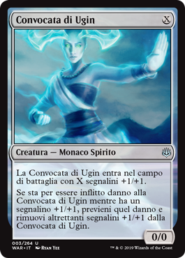 Convocata di Ugin  La Guerra della Scintilla 3-Wizard of the Cost- nuvolosofumetti.