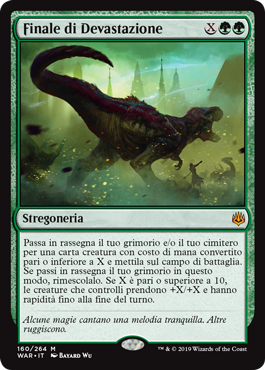 Finale di Devastazione  La Guerra della Scintilla 160-Wizard of the Cost- nuvolosofumetti.