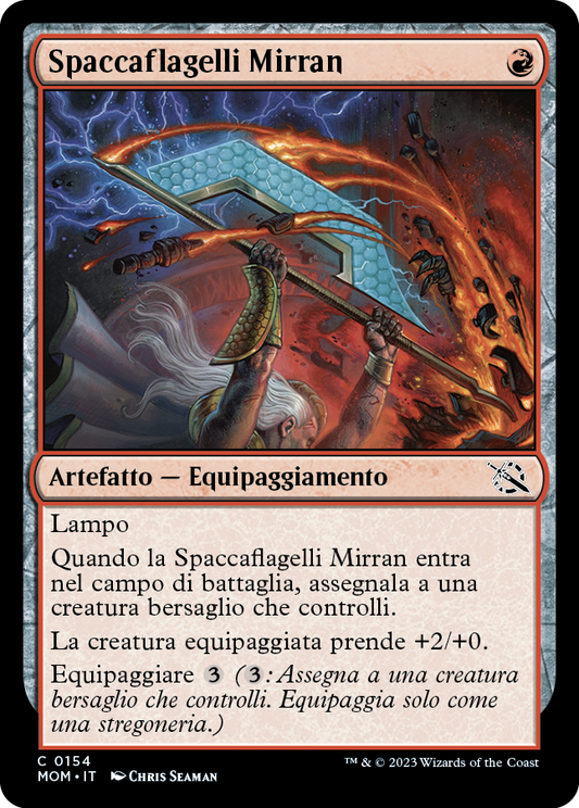 SPACCAFLAGELLI MIRRAN  Avanzata delle macchine 154