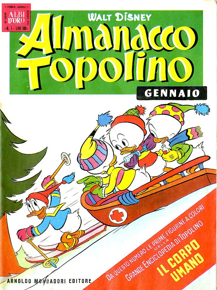 ALMANACCO TOPOLINO 1961 1