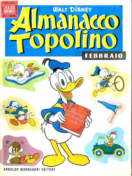 ALMANACCO TOPOLINO 1961 2