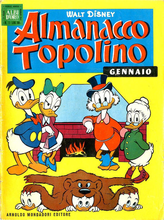 ALMANACCO TOPOLINO 1962 1