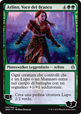 Arlinn, Voce del Branco  La Guerra della Scintilla 150-Wizard of the Cost- nuvolosofumetti.