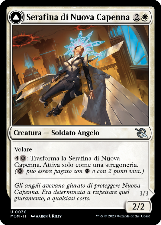 SERAFINA DI NUOVA CAPENNA / SERAFINA DI NUOVA PHYREXIA  Avanzata delle macchine 36