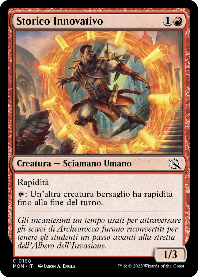 STORICO INNOVATIVO  Avanzata delle macchine 168