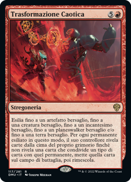 TRASFORMAZIONE CAOTICA  Dominaria Unita 117