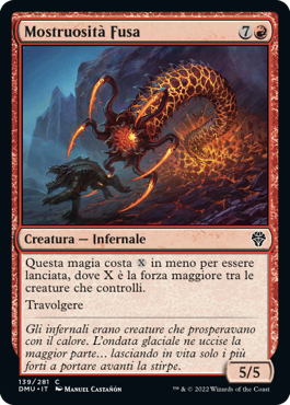 MOSTRUOSITà FUSA FOIL  Dominaria Unita 434