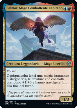 BALMOR, MAGO COMBATTENTE CAPITANO  Dominaria Unita 196