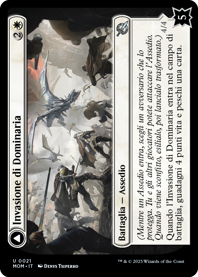 INVASIONE DI DOMINARIA / CUSTODE DELLA FEDE DI SERRA  Avanzata delle macchine 21