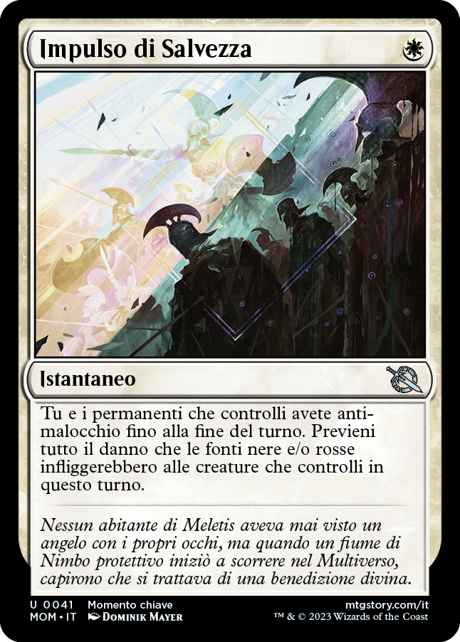 IMPULSO DI SALVEZZA  Avanzata delle macchine 41