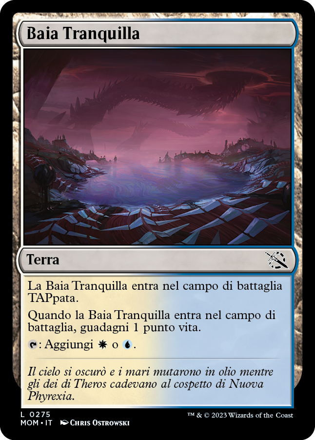 BAIA TRANQUILLA  Avanzata delle macchine 275