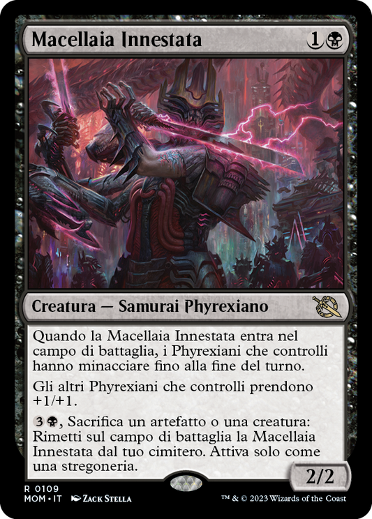 MACELLAIA INNESTATA  Avanzata delle macchine 109