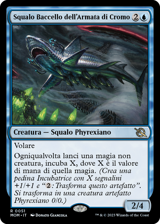 SQUALO BACCELLO DELL'ARMATA DI CROMO  Avanzata delle macchine 51