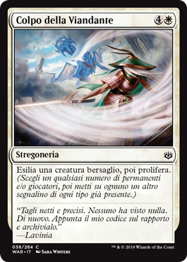 Colpo della Viandante  La Guerra della Scintilla 38-Wizard of the Cost- nuvolosofumetti.