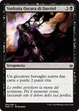 Sinfonia Oscura di Davriel  La Guerra della Scintilla 84-Wizard of the Cost- nuvolosofumetti.