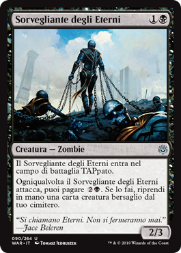 Sorvegliante degli Eterni  La Guerra della Scintilla 90-Wizard of the Cost- nuvolosofumetti.