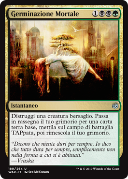 Germinazione Mortale  La Guerra della Scintilla 189-Wizard of the Cost- nuvolosofumetti.