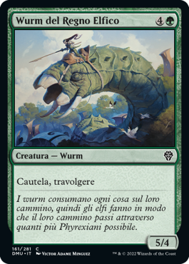 WURM DEL REGNO ELFICO FOIL  Dominaria Unita 436