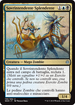 Sovrintendente Splendente  La Guerra della Scintilla 198-Wizard of the Cost- nuvolosofumetti.