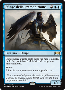 Sfinge della Premonizione  Fedeltà di Ravnica 55