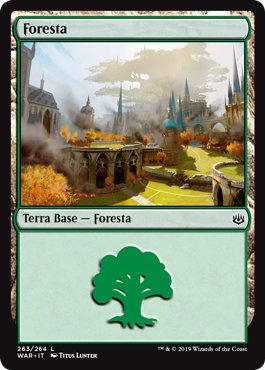 Foresta  La Guerra della Scintilla 263-Wizard of the Cost- nuvolosofumetti.