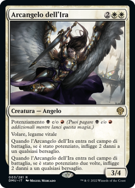 ARCANGELO DELL'IRA FOIL  Dominaria Unita 409