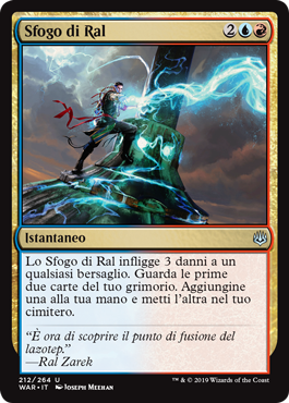 Sfogo di Ral  La Guerra della Scintilla 212-Wizard of the Cost- nuvolosofumetti.