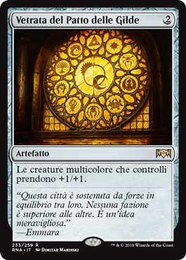 Vetrata del Patto delle Gilde  Fedeltà di Ravnica 233