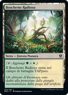 BOSCHETTO RADIOSO  Dominaria Unita 253