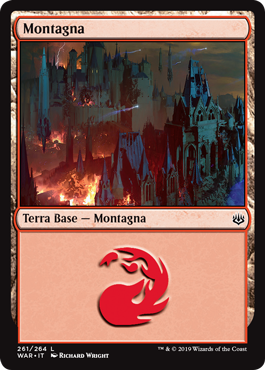 Montagna  La Guerra della Scintilla 261-Wizard of the Cost- nuvolosofumetti.