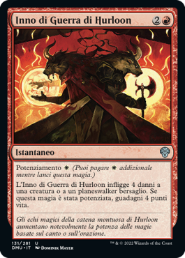 INNO DI GUERRA DI HURLOON  Dominaria Unita 131