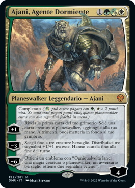 AJANI, AGENTE DORMIENTE  Dominaria Unita 192