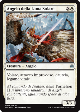 Angelo della Lama Solare  La Guerra della Scintilla 31-Wizard of the Cost- nuvolosofumetti.