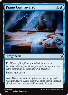 Piano Controverso  La Guerra della Scintilla 46-Wizard of the Cost- nuvolosofumetti.