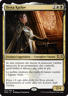Teysa Karlov  Fedeltà di Ravnica 212