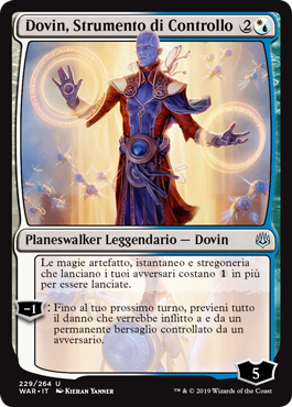 Dovin, Strumento di Controllo  La Guerra della Scintilla 229-Wizard of the Cost- nuvolosofumetti.