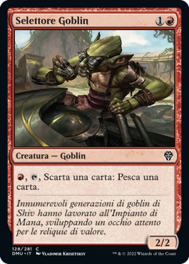 SELETTORE GOBLIN  Dominaria Unita 128