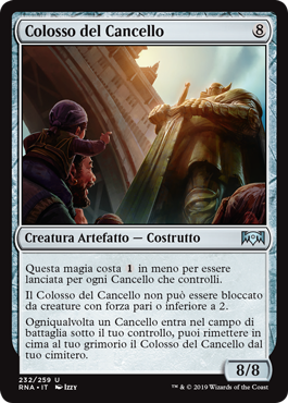 Colosso del Cancello  Fedeltà di Ravnica 232