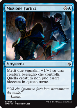 Missione Furtiva  La Guerra della Scintilla 70-Wizard of the Cost- nuvolosofumetti.