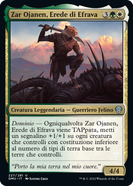 ZAR OJANEN, EREDE DI EFRAVA  Dominaria Unita 227