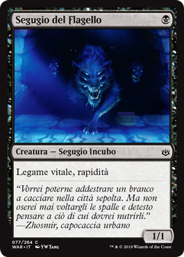 Segugio del Flagello  La Guerra della Scintilla 77-Wizard of the Cost- nuvolosofumetti.