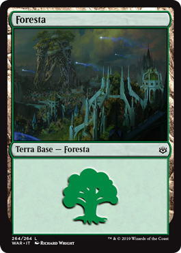 Foresta  La Guerra della Scintilla 264-Wizard of the Cost- nuvolosofumetti.