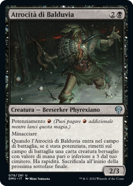 ATROCITà DI BALDUVIA  Dominaria Unita 79