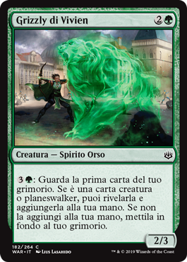 Grizzly di Vivien  La Guerra della Scintilla 182-Wizard of the Cost- nuvolosofumetti.