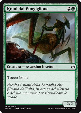 Kraul dal Pungiglione  La Guerra della Scintilla 165-Wizard of the Cost- nuvolosofumetti.