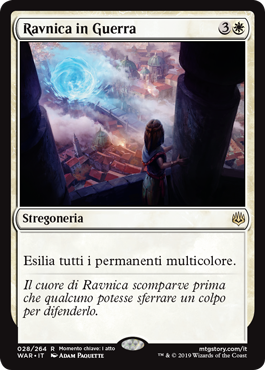 Ravnica in Guerra  La Guerra della Scintilla 28-Wizard of the Cost- nuvolosofumetti.
