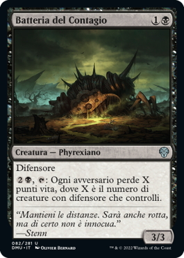 BATTERIA DEL CONTAGIO  Dominaria Unita 82