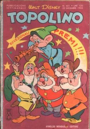 TOPOLINO 421-MONDADORI- nuvolosofumetti.